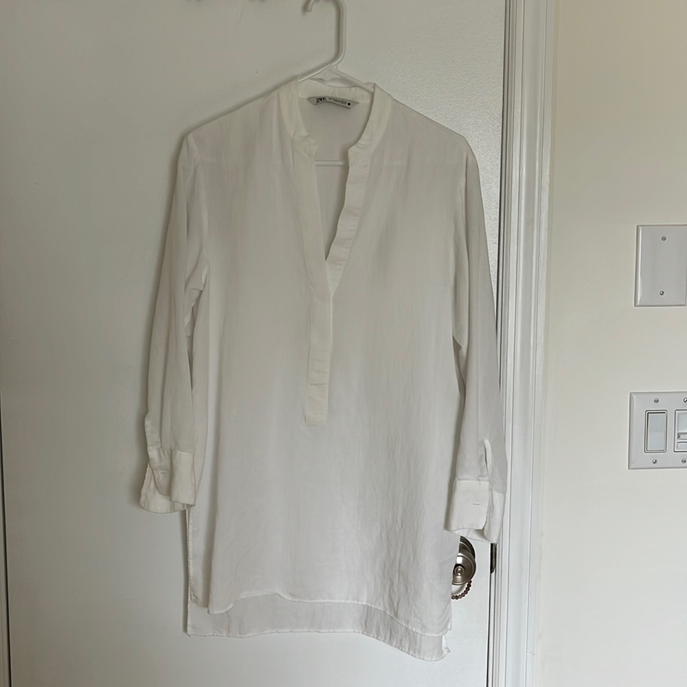 Zara tunic in White!